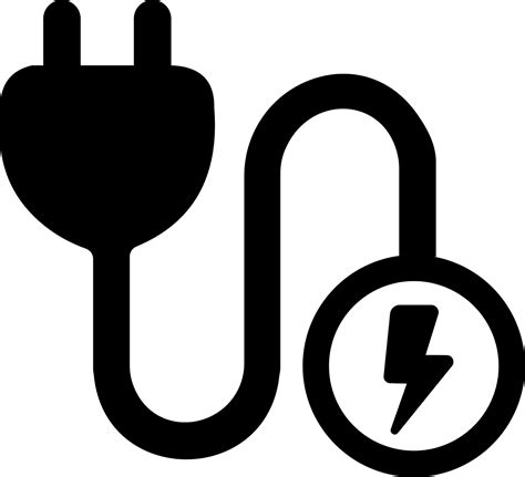 Current Electricity Clipart Black And White - Electricity Icon Png Transparent Png - Full Size ...