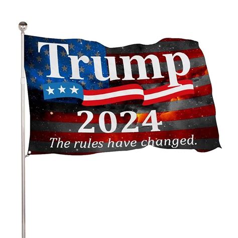 Trump Election 2024 Keep Flags America Hanging Great Banners Digital Print Donald Trump Flag