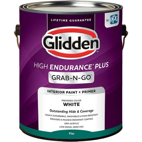Glidden High Endurance Plus Grab N Go Flat Interior Paint And Primer