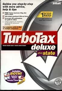 Amazon Com TURBO TAX DELUXE PLUS STATE 2003 Office Products