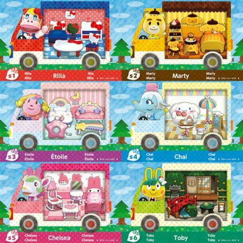 Amiibo card sanrio animal crossing x all 6p japan ver. Sanrio Cards | Animal Crossing Community
