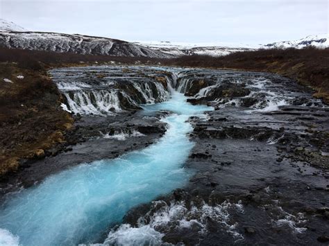 The Mystery Of The Blue Waterfall Brúarfoss Iceland Unlockingkiki