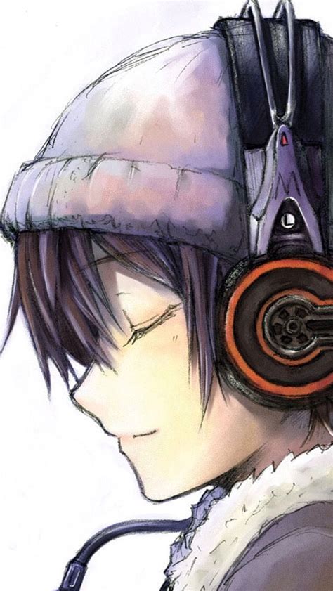 46 Best Images About Anime Guys With Headphones On
