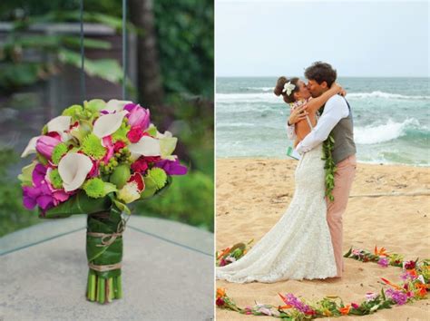 Beutiful And Intimate Destination Wedding In Hawaii Belle The Magazine