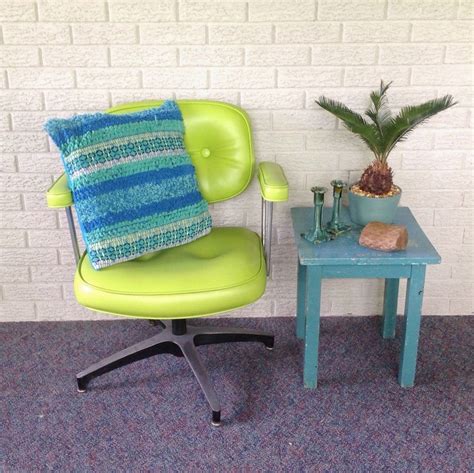 The green armchair is a piece of furniture. gillardgurl shared a new photo on Etsy | Green armchair ...