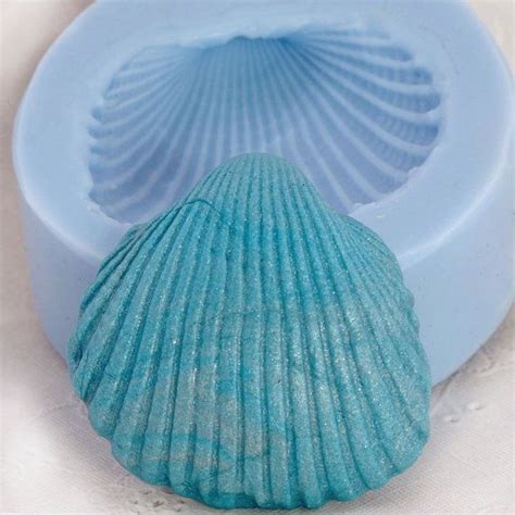 Sea Shell Mold Casting Soap Wax Resin Polymer Clays Etsy Resin Clay