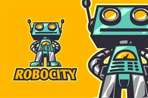 30 Modern Robot Logo Templates For Any Business Model Hipfonts