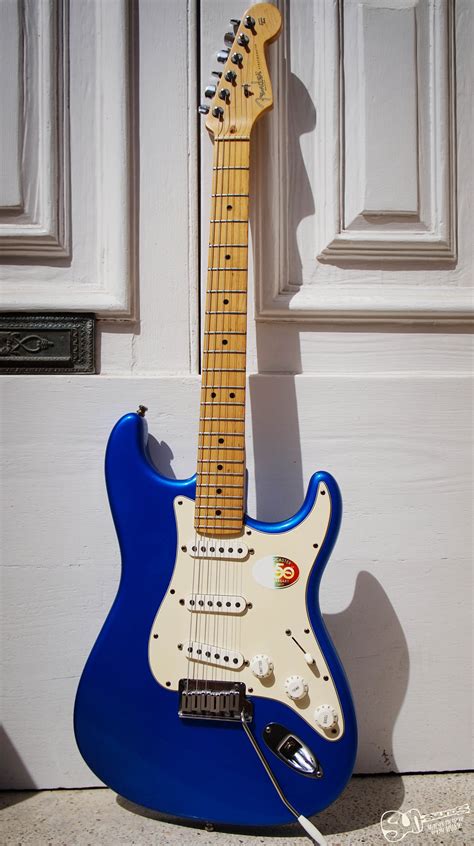 Fender Stratocaster 50th Anniversary In The Rare Chrome Blue