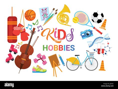 Kinder Kunstunterricht Hobbys Logo Workshop Kreativ Künstlerischen