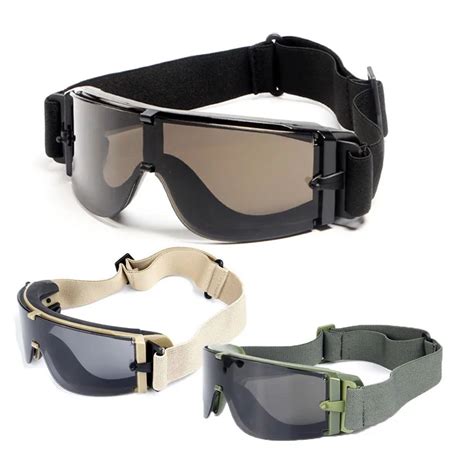 Tactical Military Airsoft X800 Mask Goggles Usmc Sunglasses Glasses Army Paintball Goggles