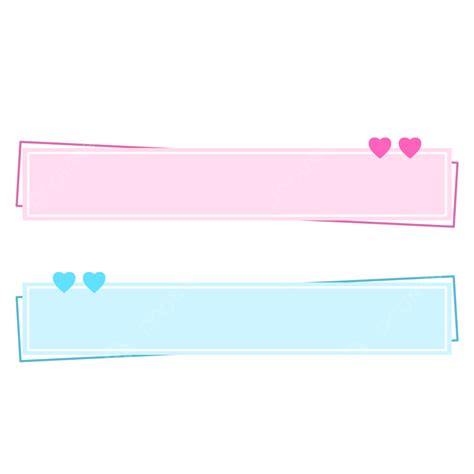 Pink And Blue Text Box Text Box Chart Ppt Png Transparent Clipart