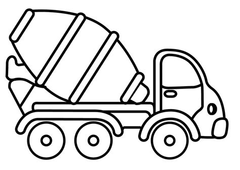 kumpulan contoh sketsa gambar truk molen informasi