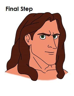 Draw Tarzan Complete Mulan Pocahontas Disney Drawings Sketches