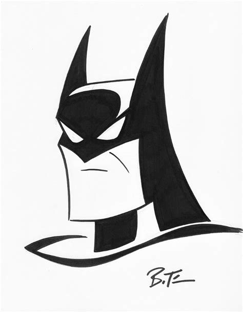 Bruce Timm Batman 85x11 Ccee In Cameron Gs Sketches Comic Art