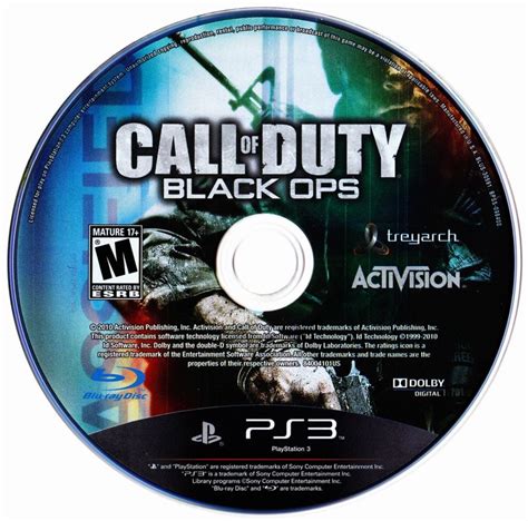 Call Of Duty Black Ops 2010 Playstation 3 Box Cover Art Mobygames