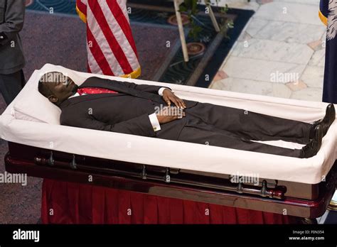 The Body Of Slain State Senator Clementa Pinckney Rests In State In