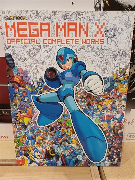 Megaman X Official Complete Works Art Book 2009 Anglais