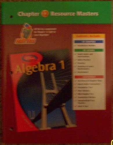 Algebra 1 Chapter 12 Resource Masters Mcgraw Hill Education