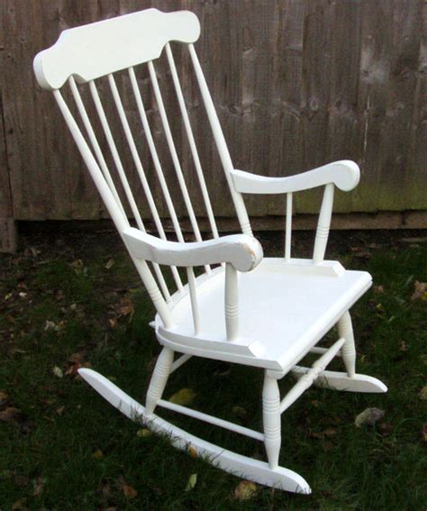Retro Furniture Shabby Chic Rocking Chair
