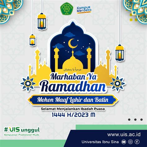 Marhaban Ya Ramadhan 1444 Hijriah