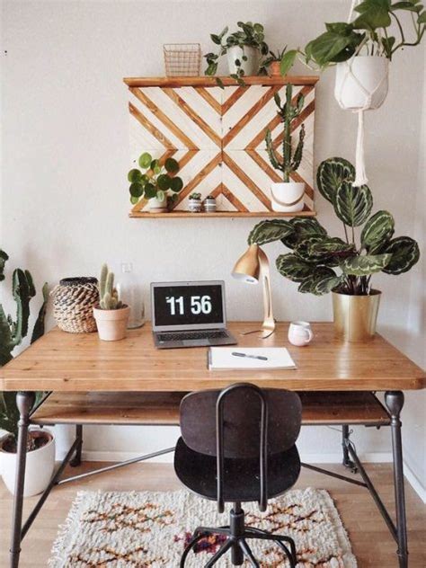 Check spelling or type a new query. 25 Trendy Boho Home Office Decor Ideas - Shelterness