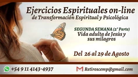 Ejercicios Espirituales De TransformaciÓn Espiritual Y PsicolÓgica