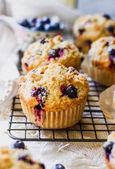 Blueberry Muffins The Best Recipe Two Peas And Their Pod