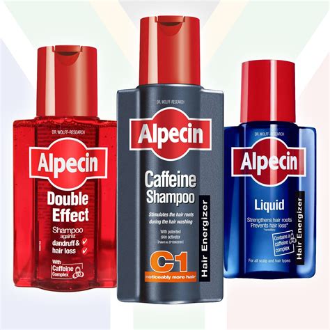 The alpecin caffeine complex counteracts the undesired effect of testosterone and extends the growth phases of the hair roots. Alpecin Caffeine Shampoo