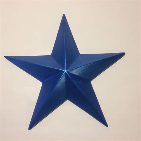 Blue Ceramic Star Wall Hangings Wall Décor This Pretty Blue Star