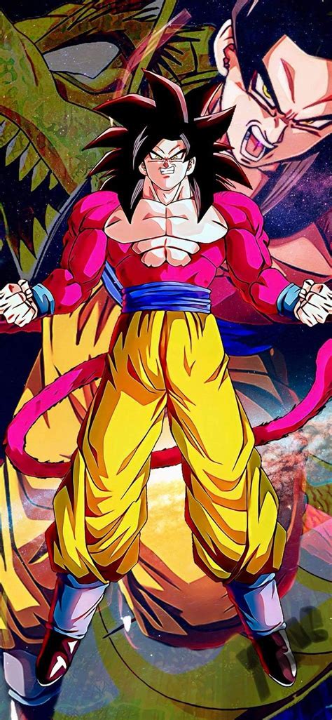 Goku Ss4 Fullpower Dragon Ball Gt Dragões Imagens De Dragon Ball