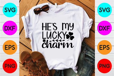 Hes My Lucky Charm Svg Designs Graphic By Designpark · Creative Fabrica