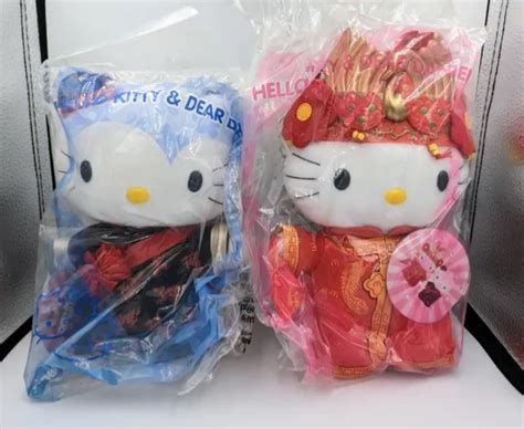 Mcdonalds Sanrio Hello Kitty And Dear Daniel 2000 Chinese Wedding Plush New Sealed 70 00 Picclick
