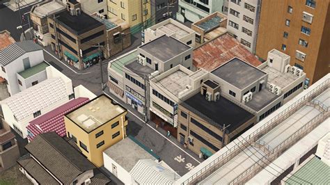 Japanese Low Commercial Buildings Pack 日本風低層商業ビルパック Mod For Cities