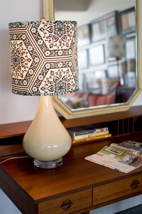 Here's a lamp any gadget lover will admire. upholstery basics: how to make a lampshade - Design*Sponge