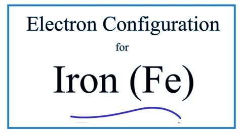 A Step By Step Description Of How To Write The Electron Configuration