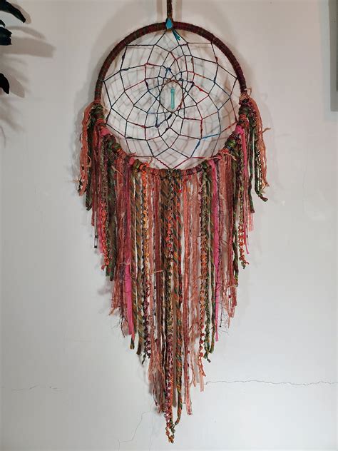 Dream Catcher Wall Hanging Large Dreamcatcher Bohemian Etsy