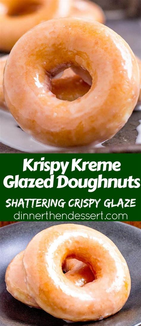Share sweet moments with #krispykreme. Krispy Kreme Glazed Doughnuts (Copycat) - Dinner, then Dessert
