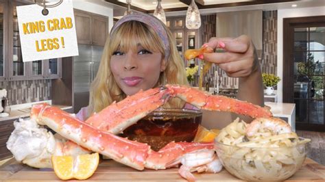Steaming is the most common way to cook king crab legs to keep the meat. HUGE KING CRAB LEGS SEAFOOD BOIL - YouTube