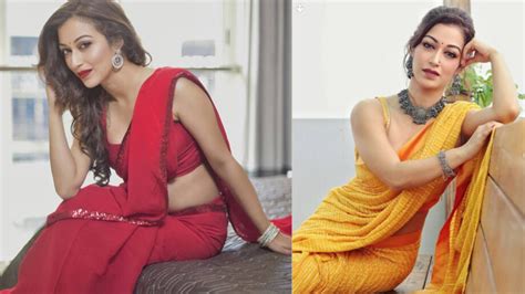 Bhabhi Goes Bold Taarak Mehta Ka Ooltah Chashmah Diva Sunayana Fozdar S Hottest Saree Photos
