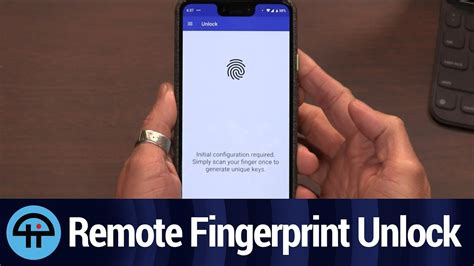 Remote Fingerprint Unlock For Android Youtube