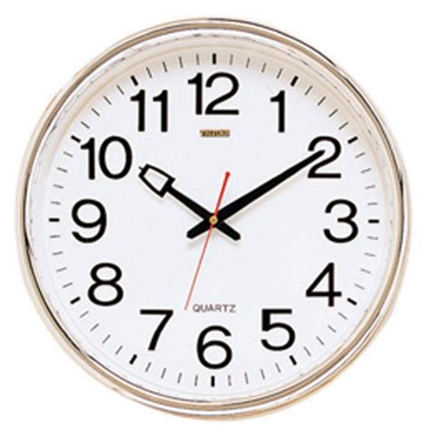 15 Commercial Wall Clock Chrome Plated Lodging Kit Company