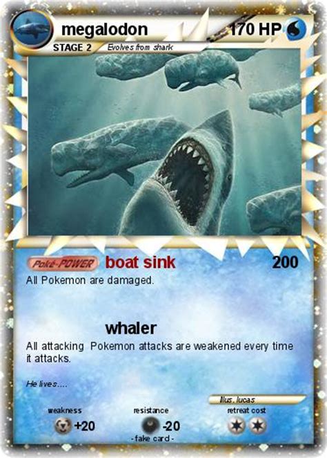 Aug 16, 2021 · so, if the megalodon shark card offers the best value for money and it comes out to an approximate cost of £8.12 / $12.49 / €9.31 for every $1 million of in game funds, how much would it cost. Pokémon megalodon 182 182 - boat sink - My Pokemon Card