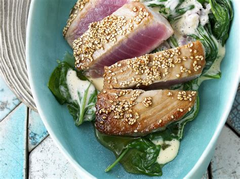 Crusted Fish Steaks Recipe Eat Smarter Usa