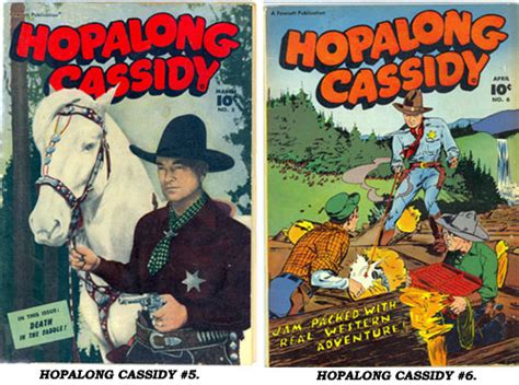 Hopalong Cassidy Comic Book Cowboys By Boyd Magers
