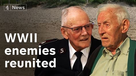 Wwii Enemies Reunited In D Day Anniversary Channel 4 News