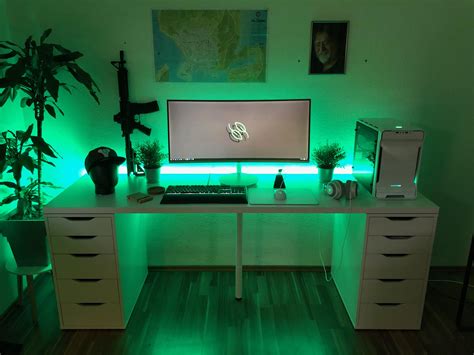 Room Green Gaming Setup Readers Have Their Cozy Libraries Fitness