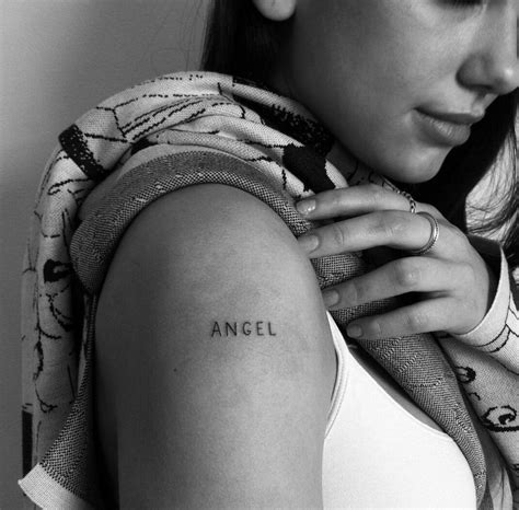 Angel Tattoo Dua Lipa