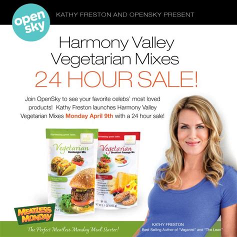 The Amazing Veganist Kathy Freston Is Promoting Harmony Valley