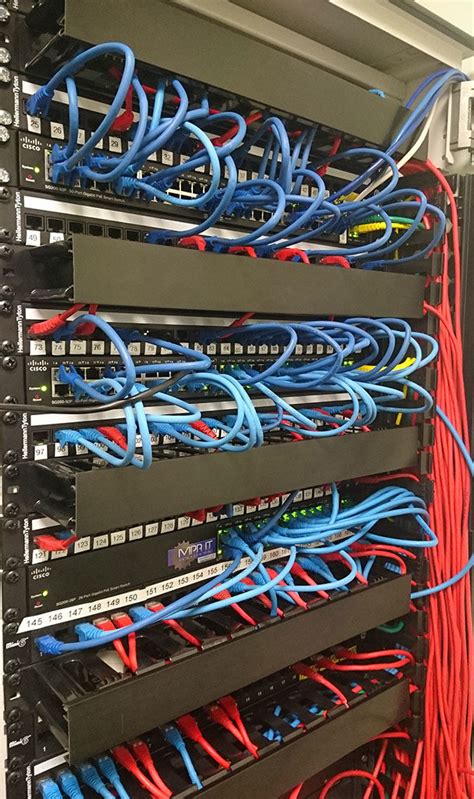 Comms Rack Tidy Up MPR IT Solutions Limited