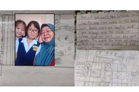 Menjadi satu lumrah buat guru dalam berhadapan dengan pelajar mahupun murid yang nakal serta susah untuk dilentur. Murid Cina Hantar Surat Hargai Makcik Cleaner (3 Gambar)